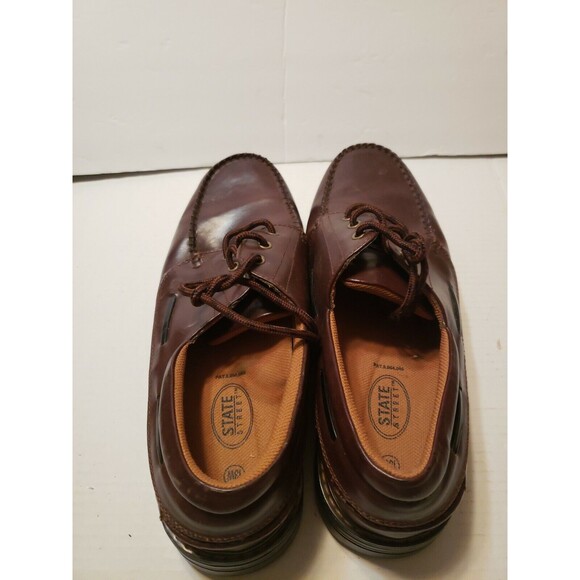 Street State Men\'s Dark Brown Dress Shoes Lace-Up Oxfords Size 13w main image 5